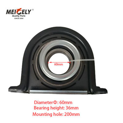 الصلب + المطاط محرك العمود مركز الدعم 60mm * 36mm * 200mm للشاحنات Daf / VOL-VO / Ive-co