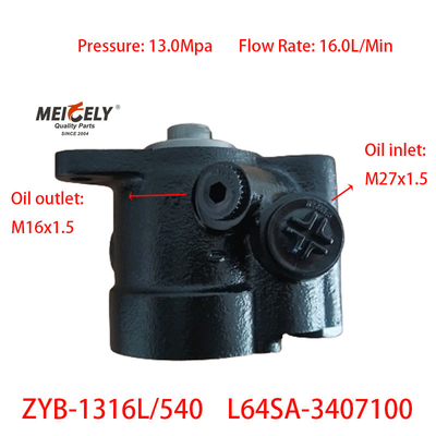 مضخة القيادة القائمة ZYB-1316L/540 لمحرك Chaochai 6102