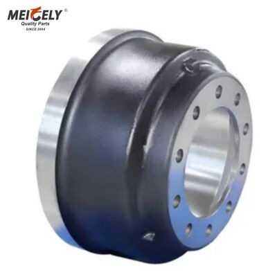 طبلة الفرامل ذات الجودة العالية OEM MK321388 MK328387 10 ثقوب طبلة الفرامل الأمامية PS125 قطع غيار الشاحنات