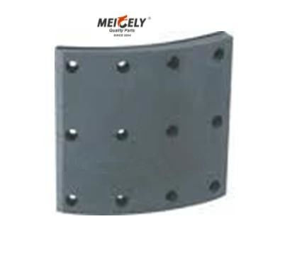 جودة  4654 Truck Spare Parts Brake Lining For   ISO9001 مصنع