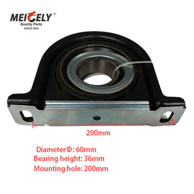 الصلب + المطاط محرك العمود مركز الدعم 60mm * 36mm * 200mm للشاحنات Daf / VOL-VO / Ive-co