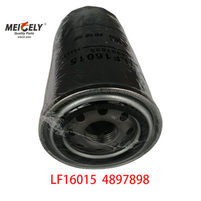 فلتر زيت شاحنة LF16015 لـ Fleetguard Cummins Daf مع ورق ترشيح + هيكل حديدي بحجم قياسي OEM