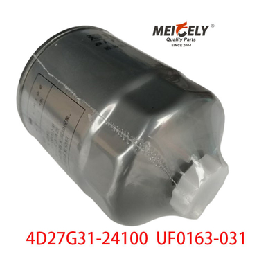 أجزاء شاحنات شائك جديدة 4D27G31-24100 فلتر الوقود UF0163-031