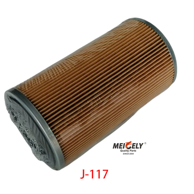 أجزاء محرك شاحنات الأسهم J-117 عنصر فلتر الزيت للشاحنات HINO