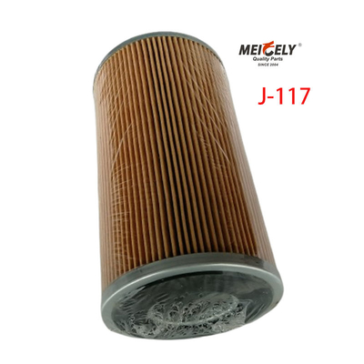أجزاء محرك شاحنات الأسهم J-117 عنصر فلتر الزيت للشاحنات HINO