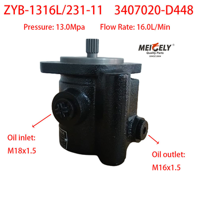 أجزاء المحرك ZYB-1316L/231-11 مضخة القيادة الجهازية Weichai Deutz
