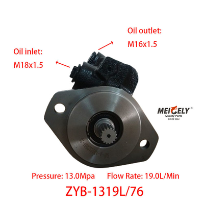 مضخة تعزيز التوجيه ZYB-1319L/76 لـ Jiefang Dual Axle King