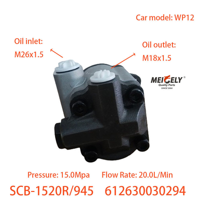 مضخات القيادة القوية Weichai 612630030294 لمحرك Weichai WP12