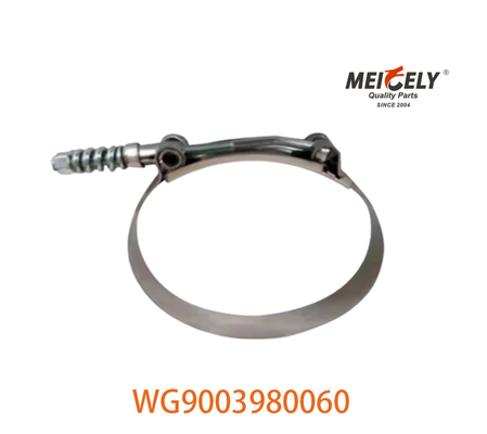 OEM WG9003980060 مشبك أنبوب قوي لـ SINOTRUK HOWO