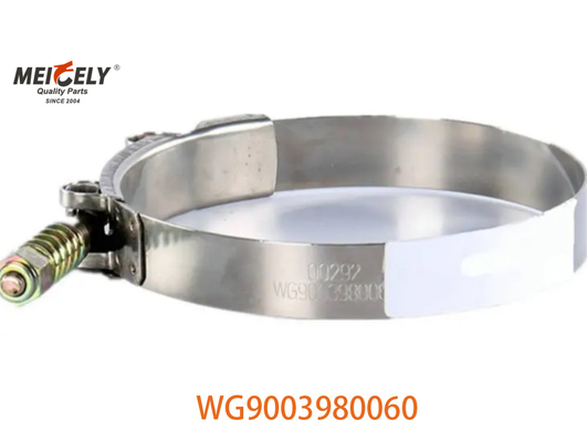 OEM WG9003980060 مشبك أنبوب قوي لـ SINOTRUK HOWO
