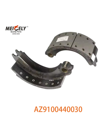 مجموعة أحذية الفرامل AZ9100440030 الأصلية AZ9231342070 لشركة Sinotruk Howo