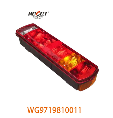 قطع غيار السيارات الجديدة WG9719810011 ضوء تركيب الخلفي اليسار للشاحنة Sino Howo