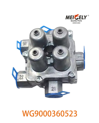 OEM WG9000360523 لـ Sinotruk SITRAK C7H HOWO صمام حماية أربع دوائر