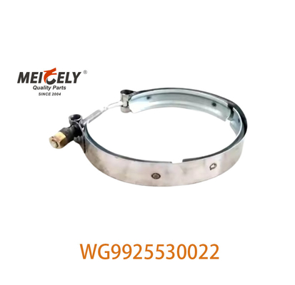 أجزاء المحرك الأصلية WG9925530022 مشبك أنابيب التبريد المتوسط للشاحنة SINOTRUK