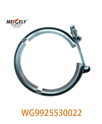أجزاء المحرك الأصلية WG9925530022 مشبك أنابيب التبريد المتوسط للشاحنة SINOTRUK