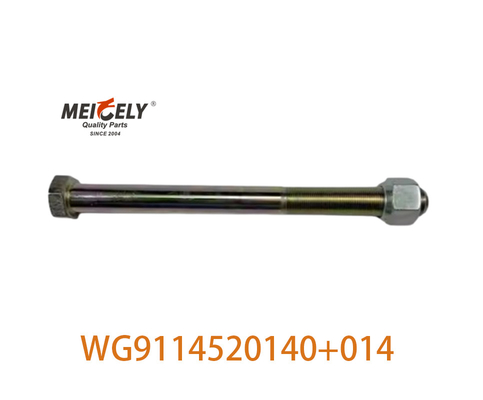 الأصلي WG9114520140+014 تطبيق HOWO الصلب الأمامي الصفيحة المركزية المسمار