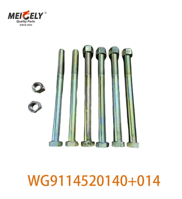الأصلي WG9114520140+014 تطبيق HOWO الصلب الأمامي الصفيحة المركزية المسمار
