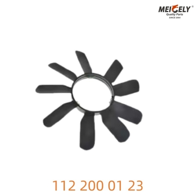 112 200 01 23 مصنعي صناعة السيارات المحرك التبريد شفرة المروحة لمرسيدس E320