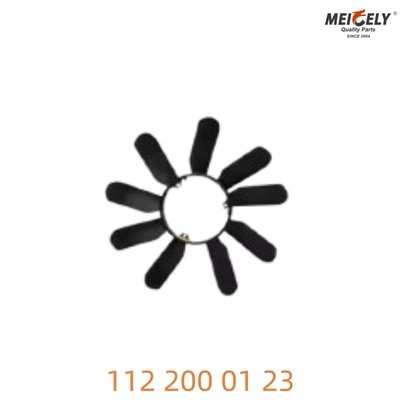 112 200 01 23 مصنعي صناعة السيارات المحرك التبريد شفرة المروحة لمرسيدس E320