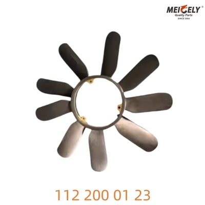 112 200 01 23 مصنعي صناعة السيارات المحرك التبريد شفرة المروحة لمرسيدس E320