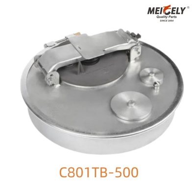 C801TB-500 حفرة حديد صبغ غطاء فتحة القناة سائل الختم المثالي للشاحنة