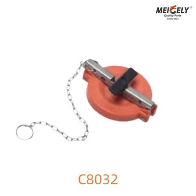 صناعة دقيقة C8032 غطاء الغبار استرداد البخار مصممة لشركة شاحنة الخزان المثلى