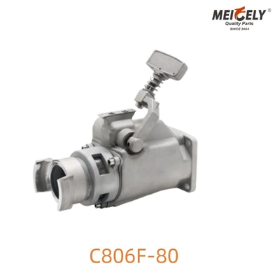 C806F-80 صمام الصنبور الصناعي الثقيل لسيارات الوقود