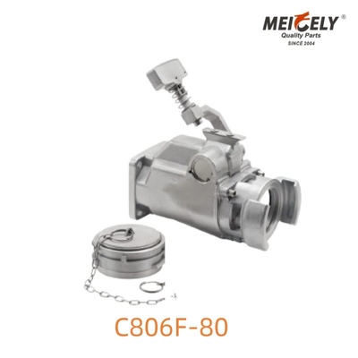 C806F-80 صمام الصنبور الصناعي الثقيل لسيارات الوقود