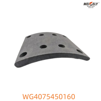 WG4075450160 هوو مسامير الفرامل المواد الاحتكاكية الموثوقة لتحقيق أقصى قدر من قوة التوقف