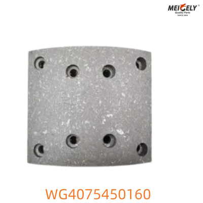 WG4075450160 هوو مسامير الفرامل المواد الاحتكاكية الموثوقة لتحقيق أقصى قدر من قوة التوقف