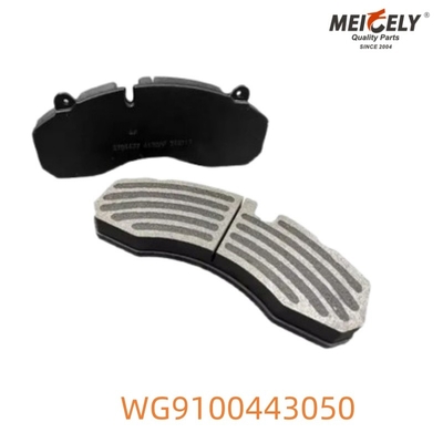 وسادات فرامل WG9100443050 لشاحنات Howo، أداء متميز، متوافقة مع الشركات المصنعة الأصلية، جودة عالية