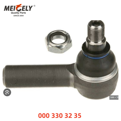 الصناعة الأصلية الجودة قطع غيار السيارات الشاحنة ربطة العنق العنق نهاية OEM 0003303235 0003303335 0004600348 للشاحنة