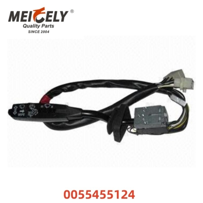 مفتاح إشارة الانعطاف الدقيق OEM 0055455124 مفتاح مجموعة عمود التوجيه لمرسيدس بنز