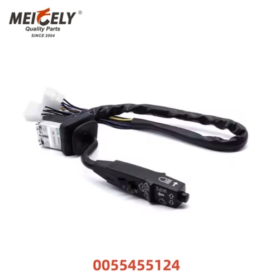 مفتاح إشارة الانعطاف الدقيق OEM 0055455124 مفتاح مجموعة عمود التوجيه لمرسيدس بنز