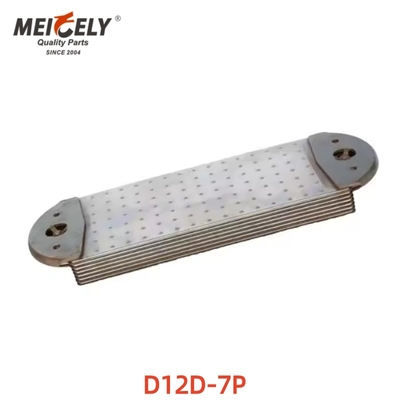 مبرد زيت محرك قطع غيار حفارات عالية الجودة D12D-7P 20700516 20712461 20745961 1675774