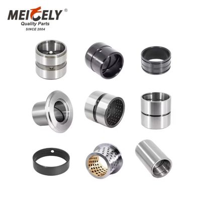 أجزاء محرك عالية الجودة دلو حفار بطانة دلو فولاذية خالية من الزيت وحواف محامل