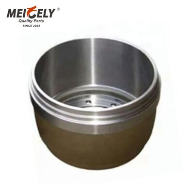 طبلة الفرامل الأمامية ذات الجودة العالية OEM MK528536 10 ثقوب طبلة الفرامل الأمامية PS220/6D22 FV517 قطع غيار الشاحنات