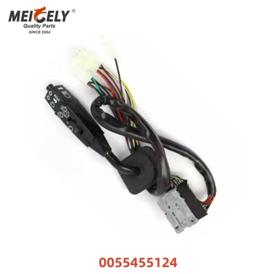 مفتاح إشارة الانعطاف الدقيق OEM 0055455124 مفتاح مجموعة عمود التوجيه لمرسيدس بنز